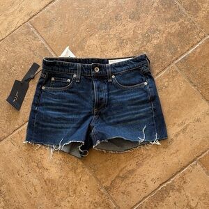 NEW Women’s Rag & Bone  Indigo Denim Cutoff Shorts